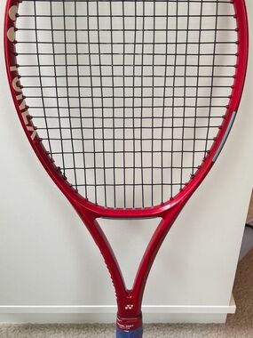 Yonex VCore 98 Red Tennis Racket - Sleek Performance Frame